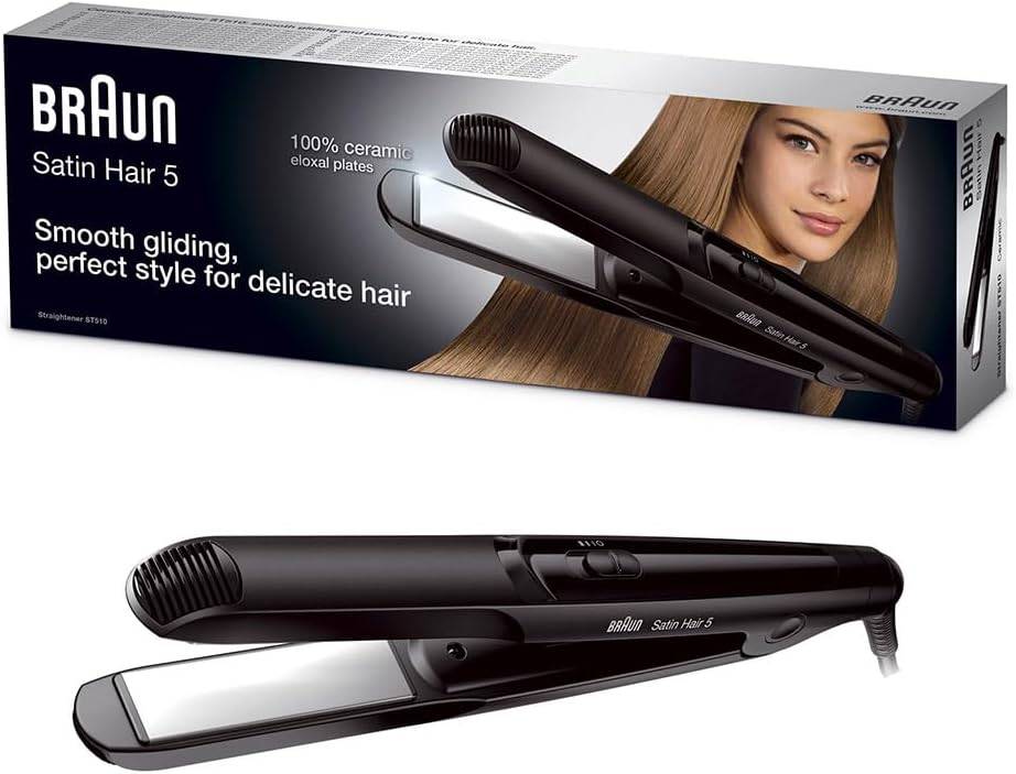 Braun Satin Hair 5 ST510 Hair Straightener | Gentle Care