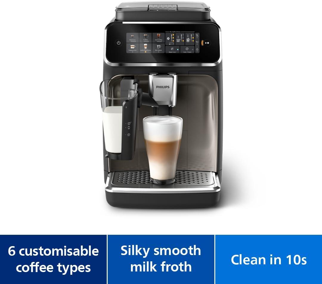 Philips Coffee Machine EP3347 – 1500W, 1.8L – Black