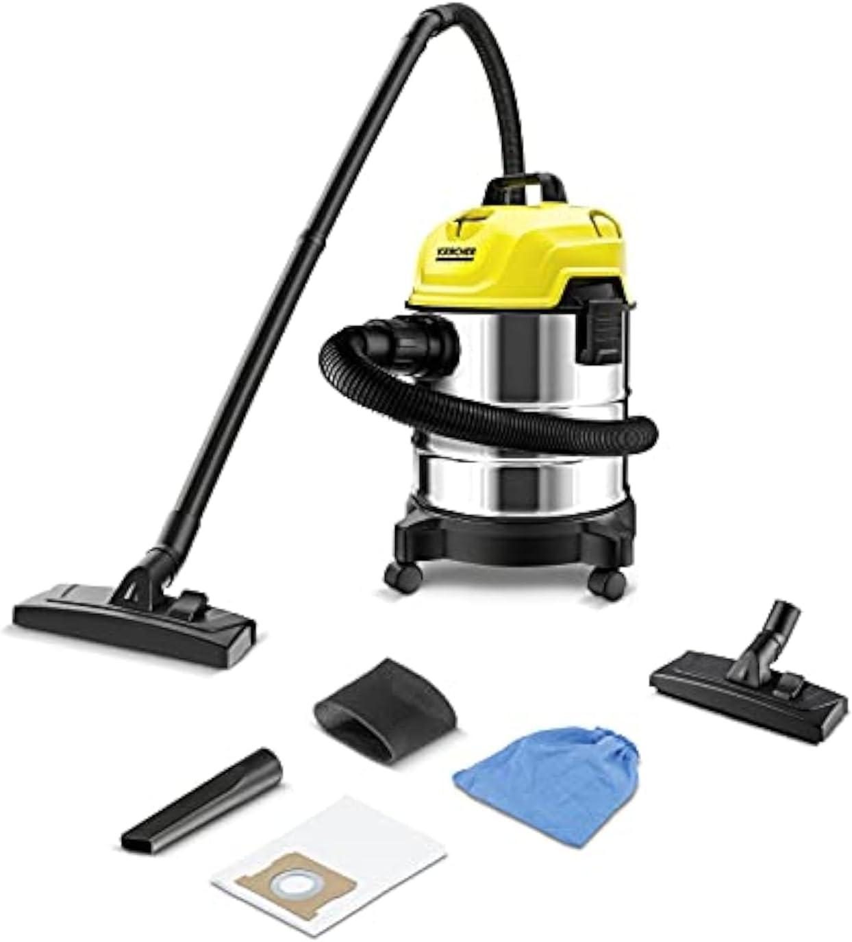 Karcher Wet & Dry Vacuum WD 1S Classic – 1.098-324 – Yellow